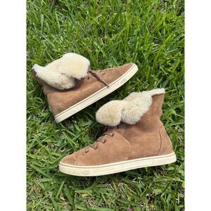 UGG High Top Suede Sneakers Size 6